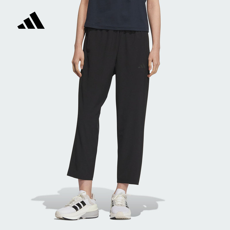 adidas阿迪达斯官方运动2025秋女梭织长裤 KC0030