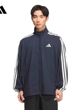 adidas阿迪达斯官方运动2026春男梭织夹克 KR2547