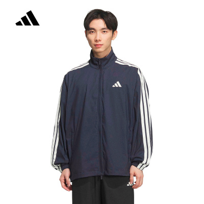 adidas阿迪达斯官方运动2026春男梭织夹克 KR2547