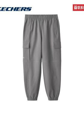 斯凯奇运动2025冬男梭织长裤 L424M201-040R