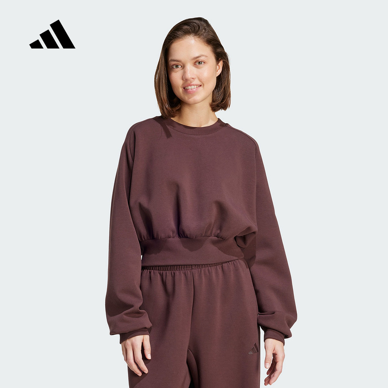 adidas阿迪达斯官方运动2025冬女卫衣 JW5072