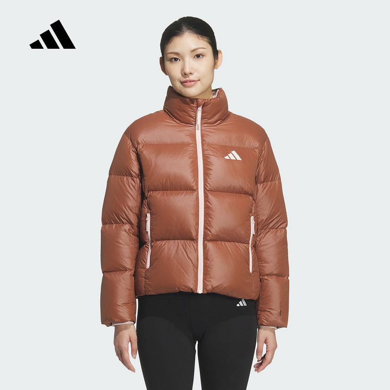 adidas阿迪达斯官方运动2025冬女短羽绒服 KQ5508