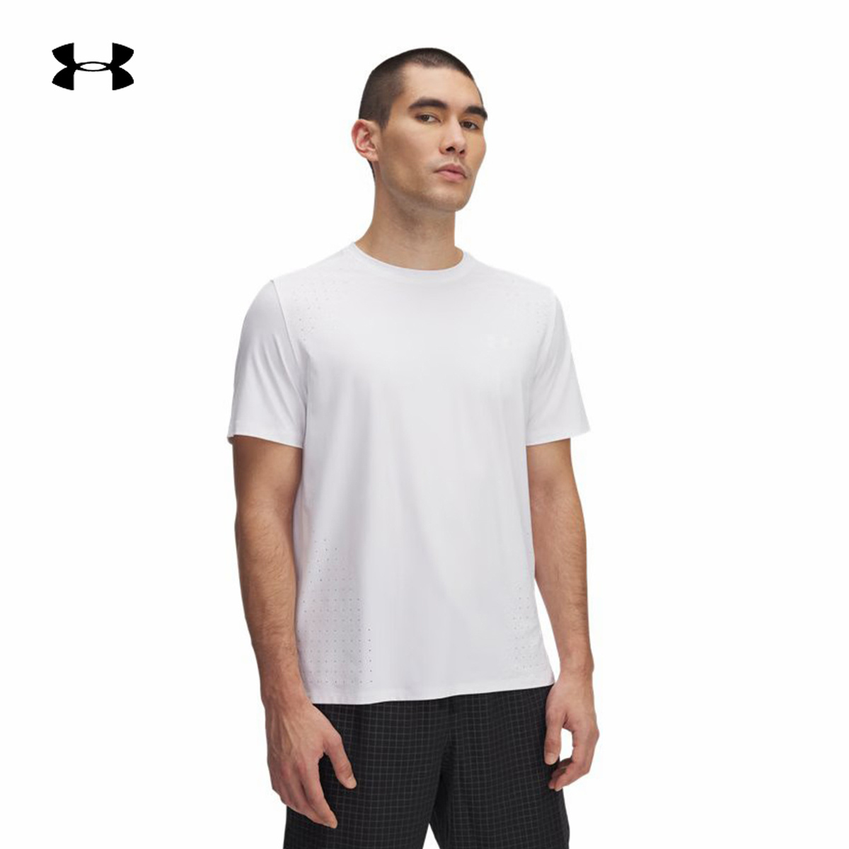 UNDERARMOUR安德玛官方运动2025S/S男短袖T恤 1389802-100