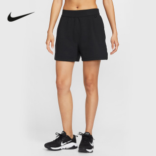 HQ8180 Nike耐克官方运动2025夏女针织短裤 010