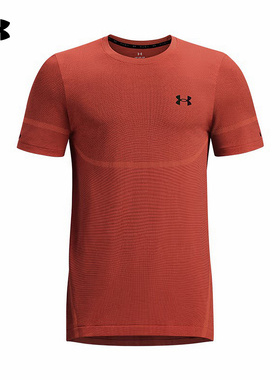 UNDERARMOUR安德玛官方运动2025S/S男短袖T恤 1376781-847