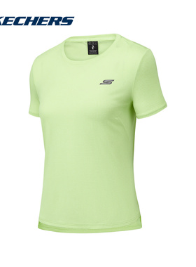 斯凯奇运动2025夏女短袖衫 P225W016-013E