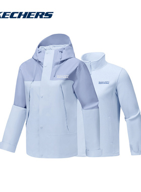 斯凯奇运动2025秋女梭织外套 P325W123-026P