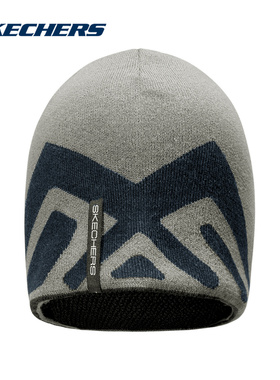 斯凯奇运动2025冬中性针织帽 L424U033-05E5