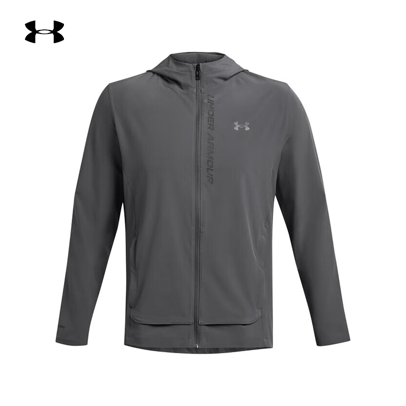 UA安德玛Out The Storm男子跑步运动休闲夹克外套上衣1376794-025