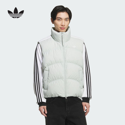 adidas阿迪达斯官方运动2025冬中性羽绒背心 KS8492