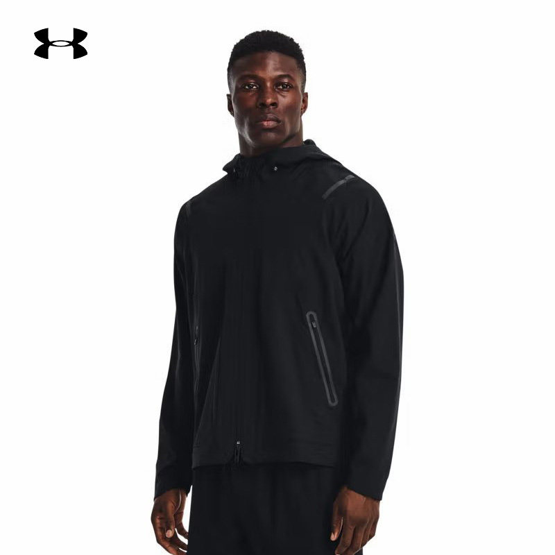 UA安德玛Unstoppable男子训练运动服外套透气轻盈舒适梭织1370494