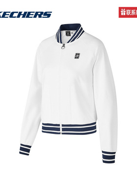 斯凯奇运动2025秋女针织外套 P324W021-0019