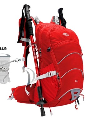 鹰图户外登山包徒步双肩爬山骑行背包超轻便背负20L包折叠滑雪包
