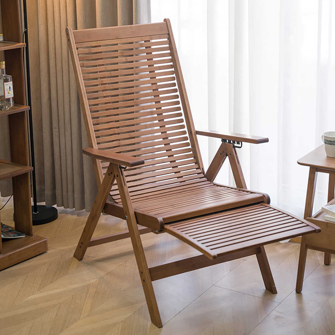 度庐户外折叠躺椅便携野外钓鱼凳