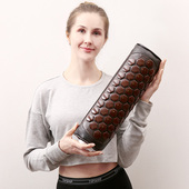 托玛琳磁疗枕头护颈颈部电加热热敷玉石护腰温热颈椎插电圆枕成人