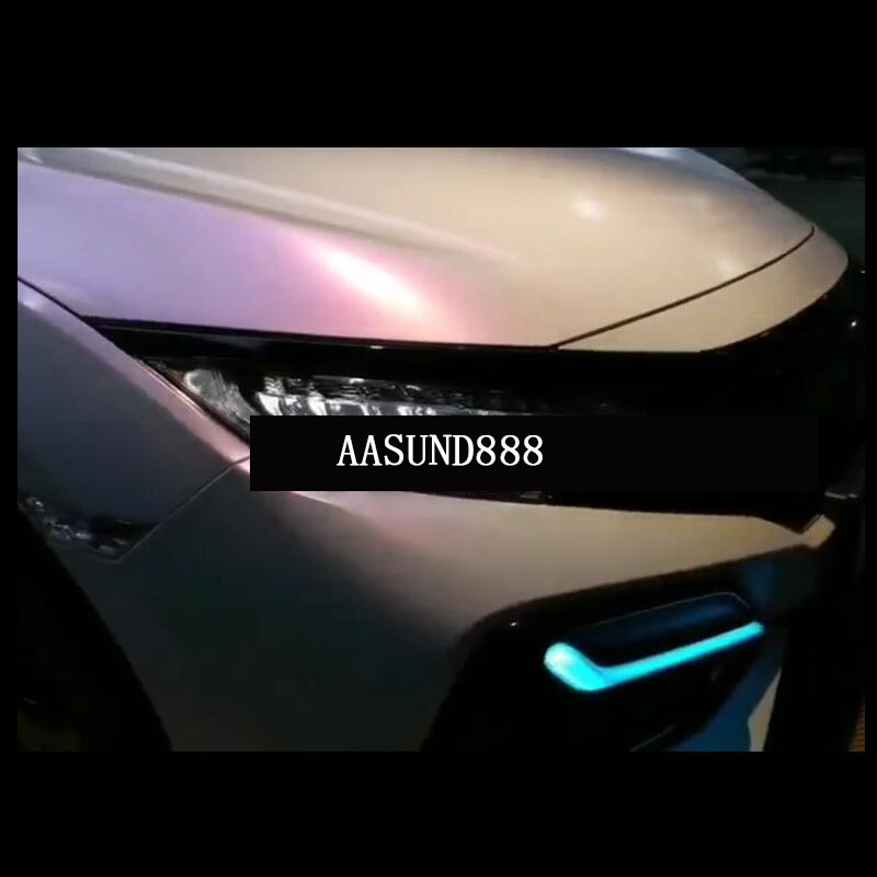 消光糖果双色白变 AASUND鹦鹉特效漆 汽车变色油漆无需更改行驶证