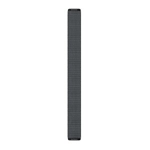 Garmin佳明  UltraFit 26mm 超贴合灰色编织表带 原装替换腕带