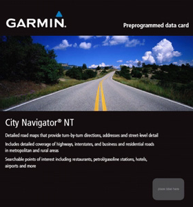 Garmin佳明 城市导航 Northwest Eastern Europe 东欧西北部地图