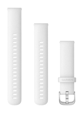 佳明GarminMove 3S Captain Marvel Rey白色硅胶表带银色表扣18mm