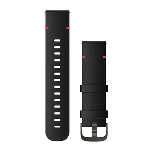 佳明GarminActive Darth Vader达斯·维达黑色皮表带灰色表扣22mm