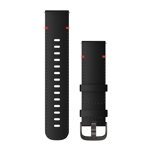 佳明GarminActive Darth Vader达斯·维达黑色皮表带灰色表扣22mm