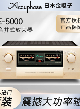 日本原装金嗓子E-5000/ E5000发烧立体声合并功放机 大功率AB类