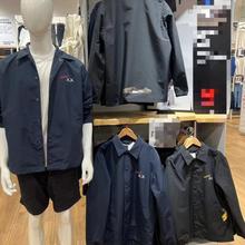 日单试衣间小优！男女情侣工装夹克印花休闲教练秋装短外套476316