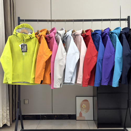 户外软壳冲锋衣！秋冬男女款防风防水抓绒保暖山系机能登山服外套