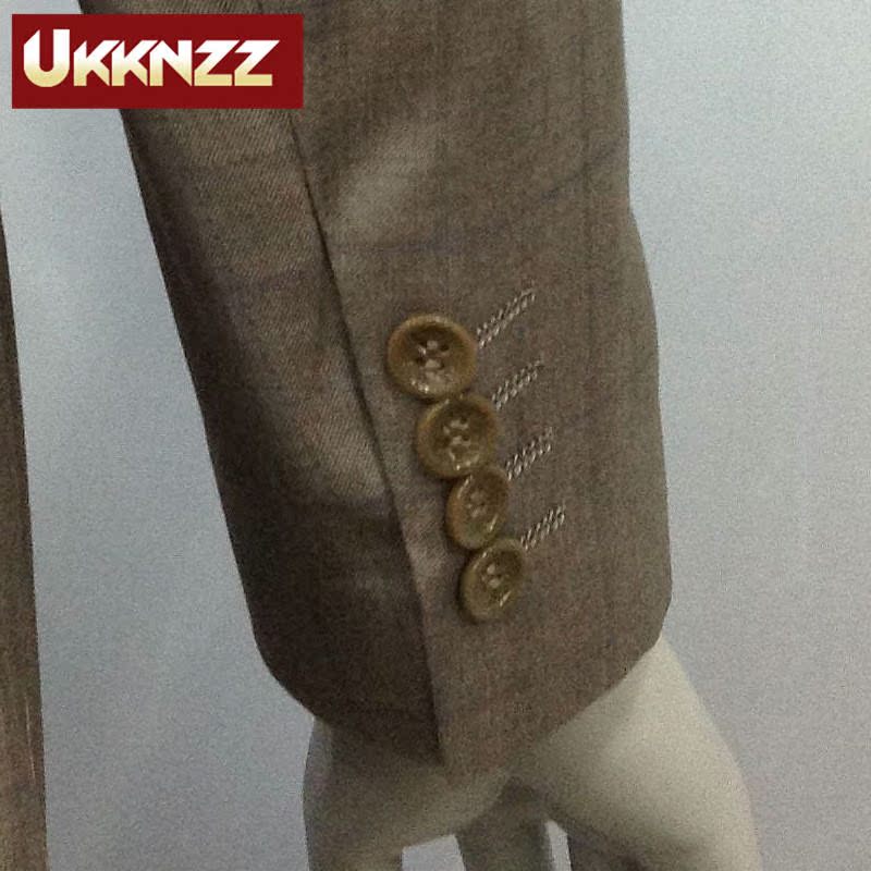 Costume homme UKKNZZ Fibre de polyester 78% de fibres de viscose (rayonne viscose) 22% pour printemps - Ref 1574157 Image 5