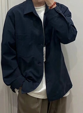 仇仇家！春季男/女装空气层快干轻型衬衫式茄克工装外套464917