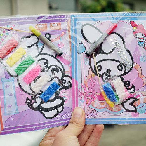 钻石沙画女孩手工制作奖励小礼物
