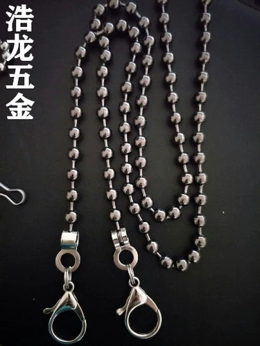 Bozhu Chain+Lobster Tie Tie Tie Chain Chean Chain Chain Accessory Accessories Metal Pearl занавес висящий флаг