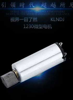 1230 微型 振动马达 力大 效果好 超赞 3-6V N60震动电机