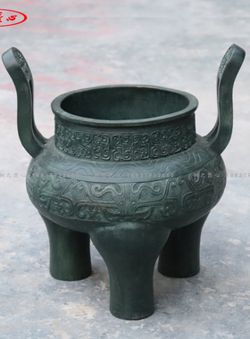 祠堂祈福古典焚香炉祭器