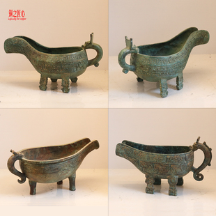 青铜黄夫人匜窃曲纹邾庆季生匜盘沃盥之礼器净手舀水瓢器朕齐侯匜