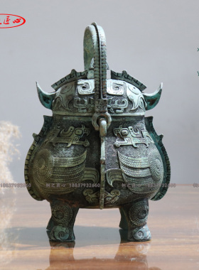 趣味摆件仿古青铜器