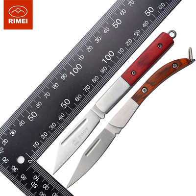 金达日美木柄折叠刀可贝力小刀