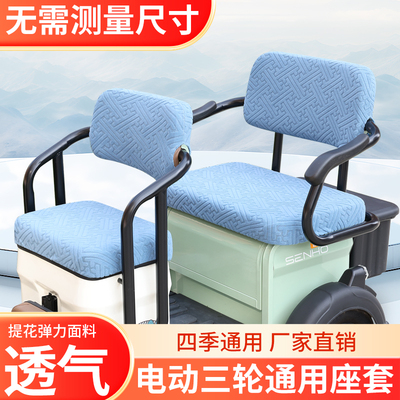 大安罗纳多新花冠1PRO电动三轮车座套罩布坐垫四季座套1000DZK-20