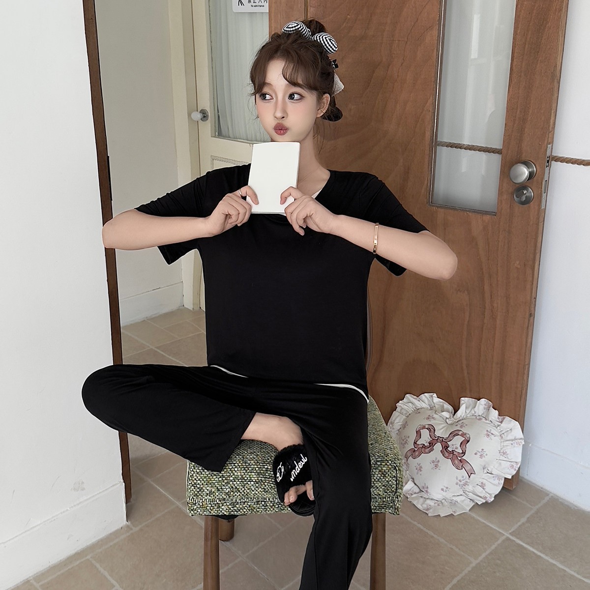 春夏新款休闲家居服套装