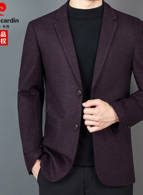 【100%纯羊毛西服外套】休闲西装