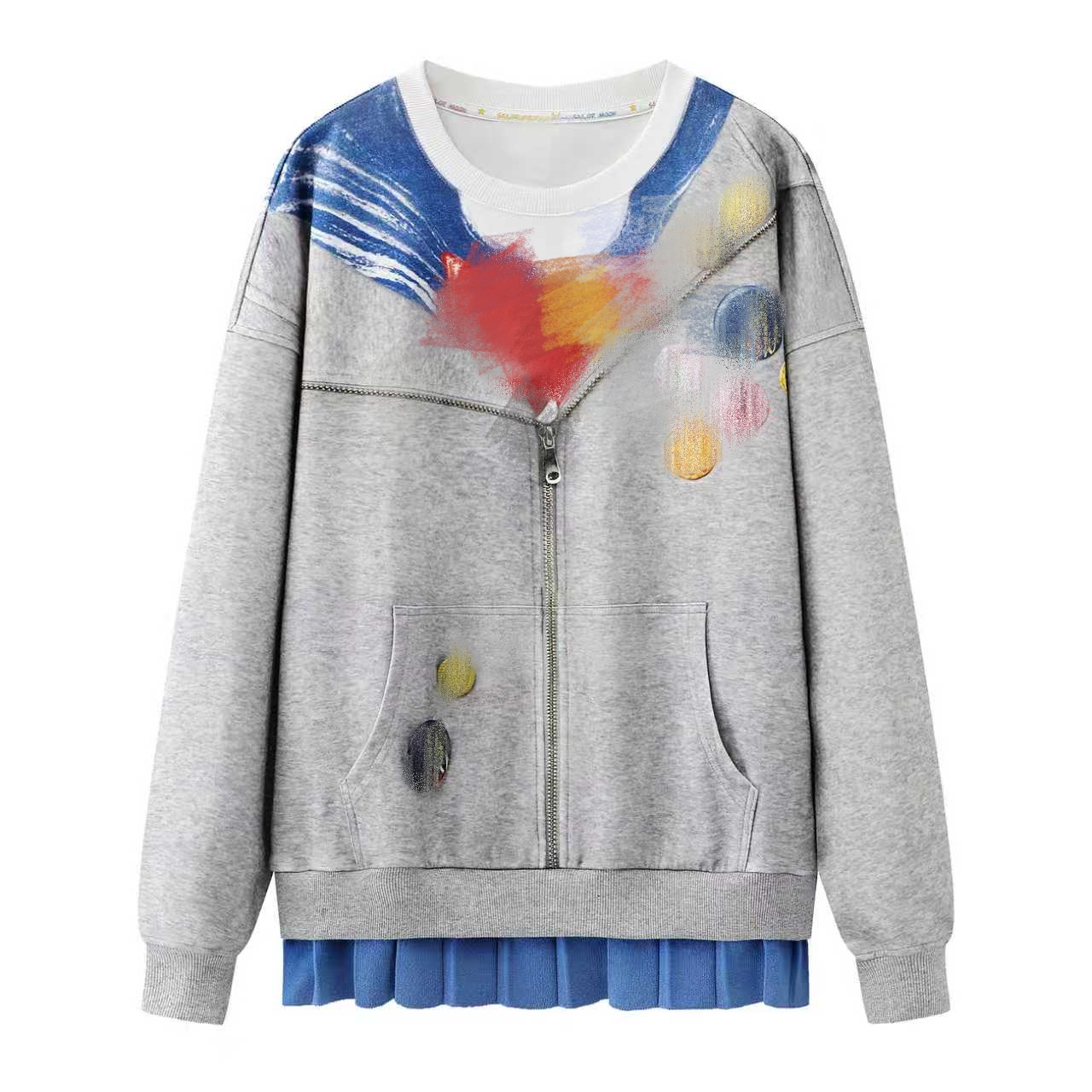 2025冬季设计师款轻奢风女装百搭显瘦连帽宽松显瘦短款外套上衣