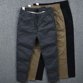 裤 子男耐磨宽松纯棉工作服工作裤 劳保工装 商场倒闭干活穿 休闲裤