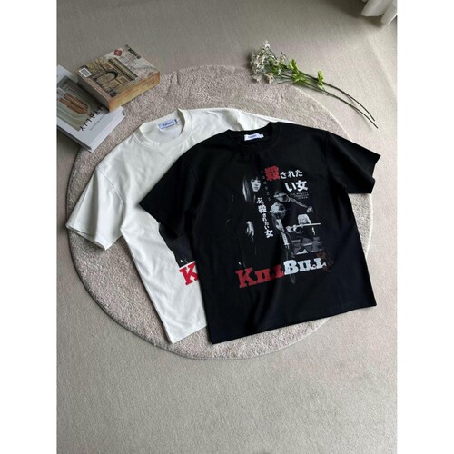 Xanvas杀死比尔栗山千明索罗娜印花短袖t恤夏季tee
