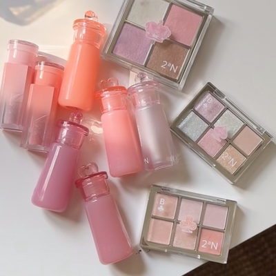 2aN水光腮红心形淡彩少女感