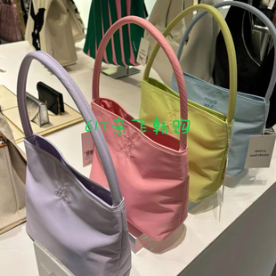 每周飞 正品韩代 mucu and ebony时尚通勤托特包马卡龙腋下包