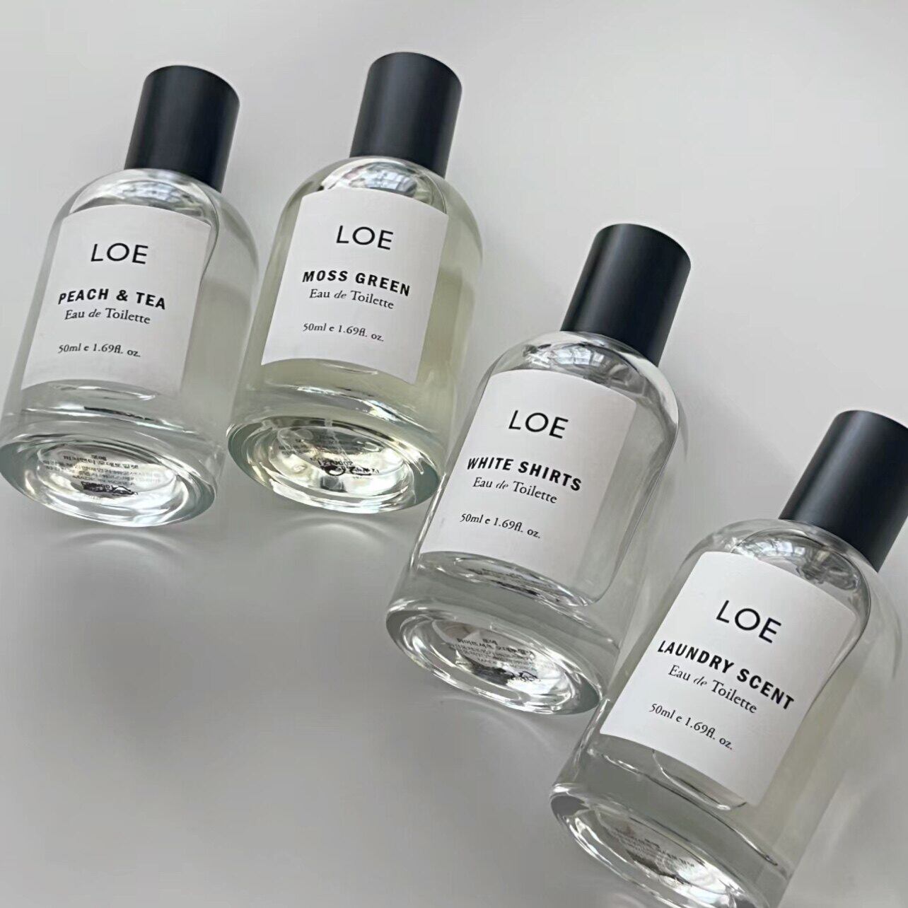loe小众香水50ml白衬衫栀子花
