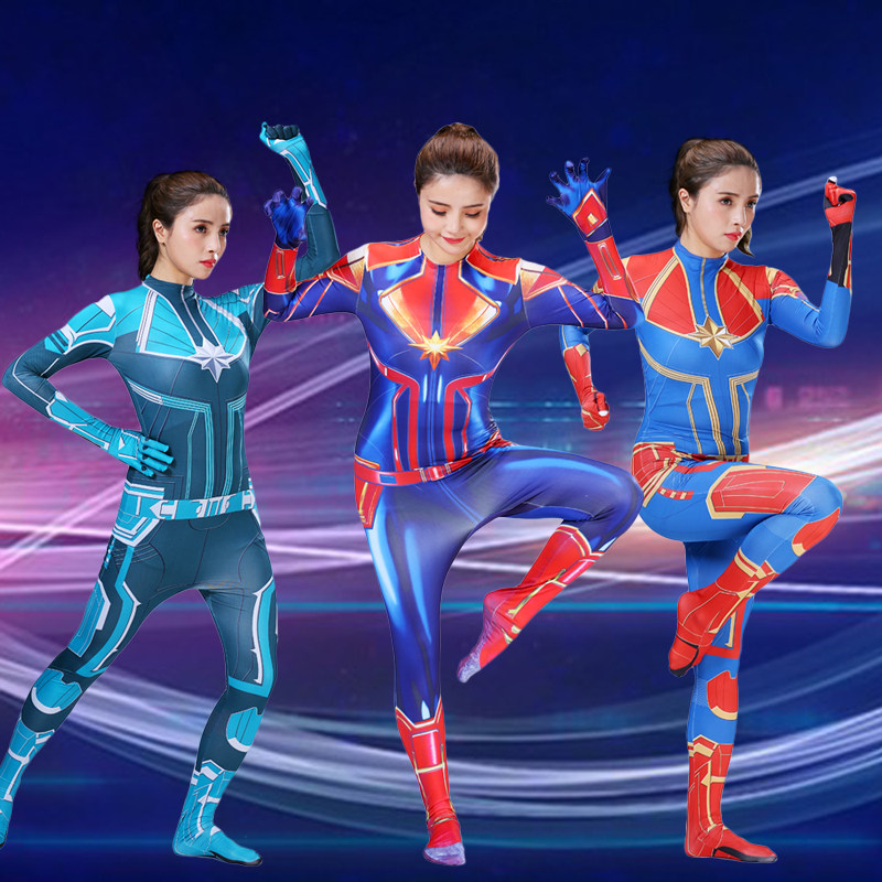 衣服儿童cosplay服装紧身衣漫威