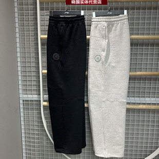 李宁运动裤2026春季新款韦德男子宽松针织直筒休闲长裤AKLW007