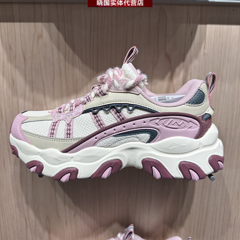 李宁减震舒适女子猫爪LITE休闲鞋