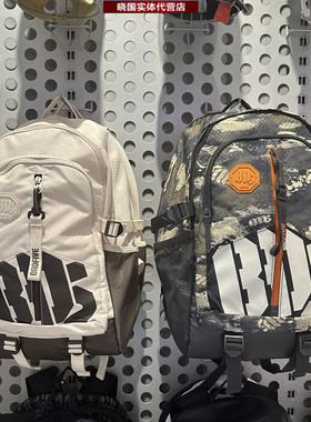 李宁双肩背包2024新款反伍BADFIVE篮球男女时尚学生包ABSU337